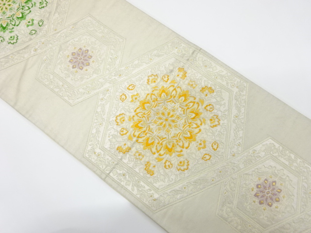 Japanese Kimono / Antique / Fukuro Obi Silk